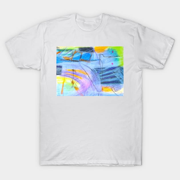 Strong winds abstract T-Shirt by terezadelpilar